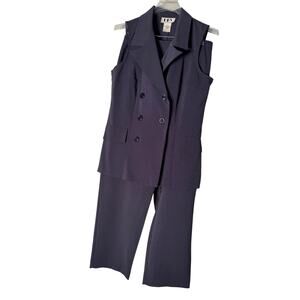 Y2K DBY 2pc Sleeveless Suit Purple Women's Size 14